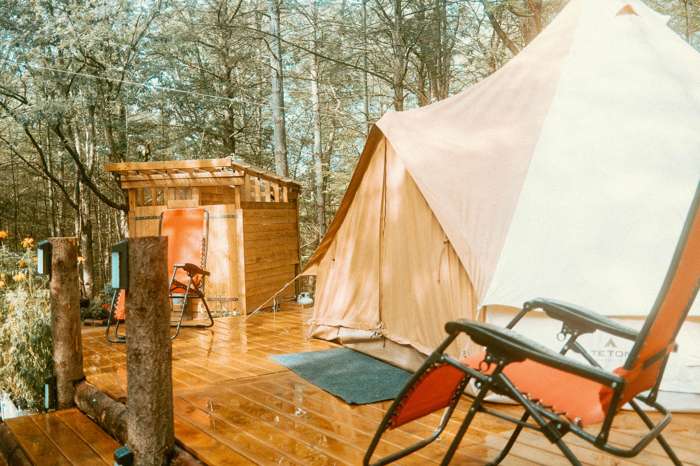 Bell Tent Glamping Experience in Ontario