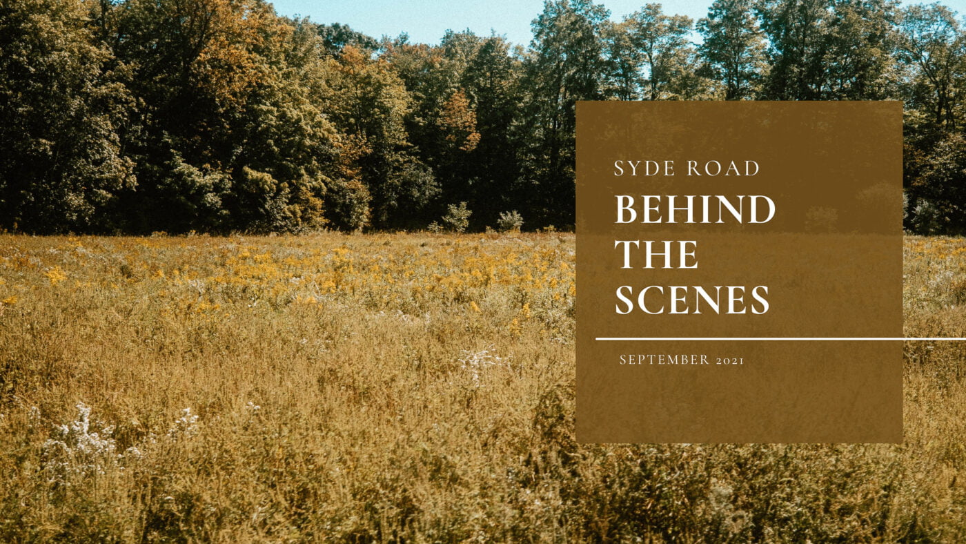 September 2021 – SYDE Road – Blogging Behind the Scenes