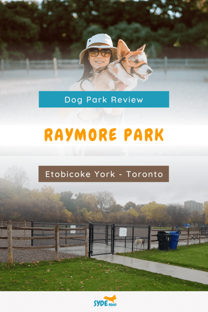 Raymore Dog Park - Toronto Dog Park Review - Pinterest Pin