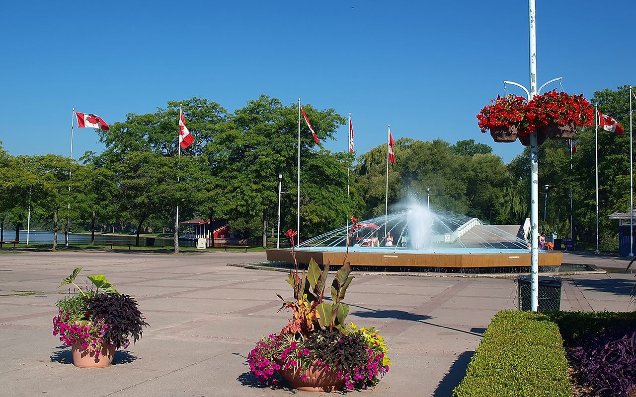 Toronto Centre Island Fountain - Image taken from City of Toronto 