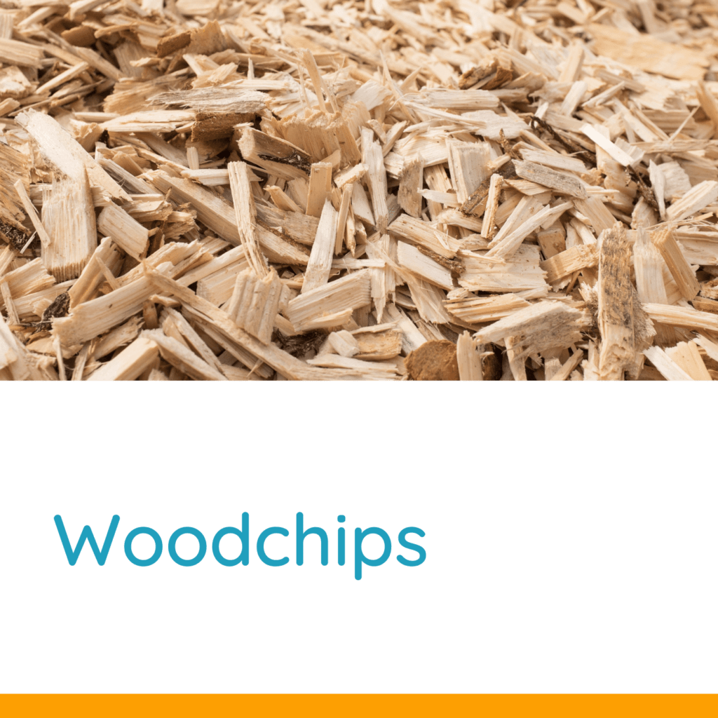 Image of woodchips - image is used to help reinforce that dog owners should look for woodchip terrain dog parks in Toronto to avoid spring mud puddles